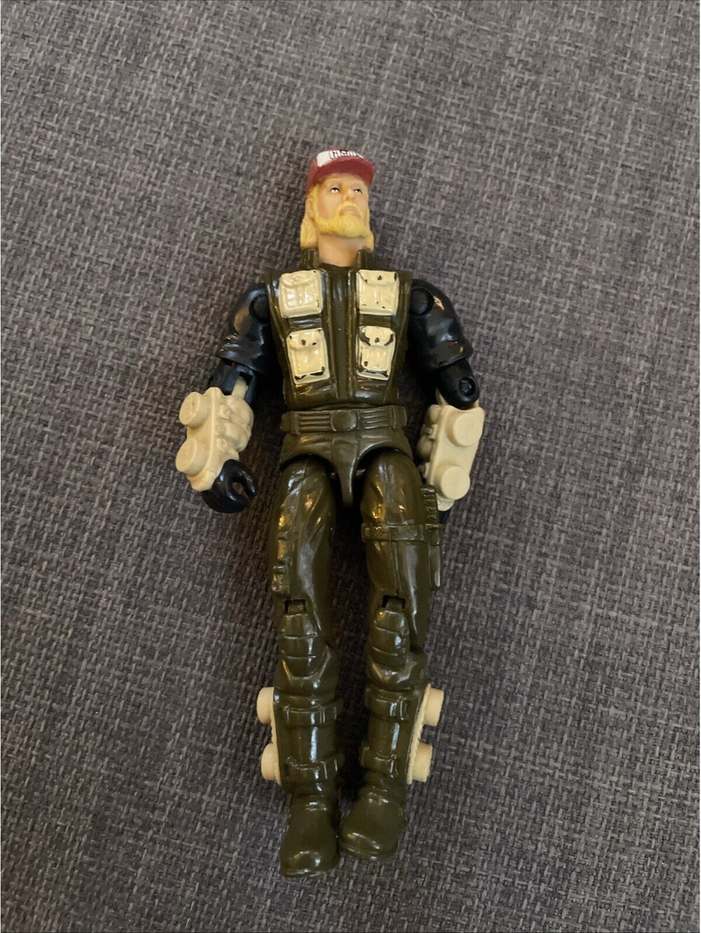Vintage 2002 G.I. Joe Wild Bill V7 Action Figure Spy Troops Hasbro Loose